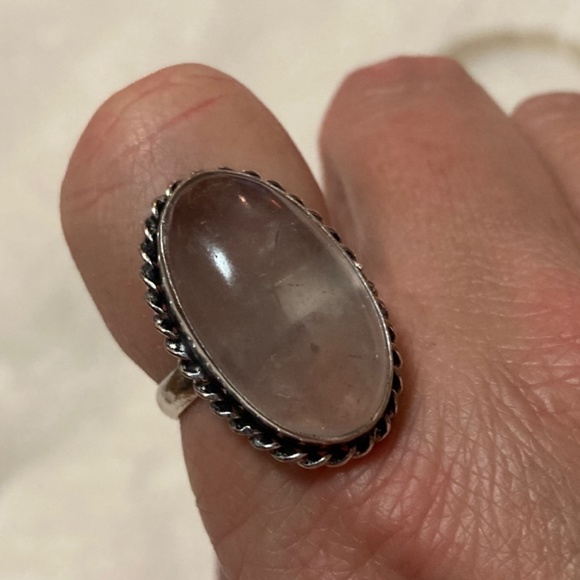 Rose Quartz ring - Picture 7 of 11